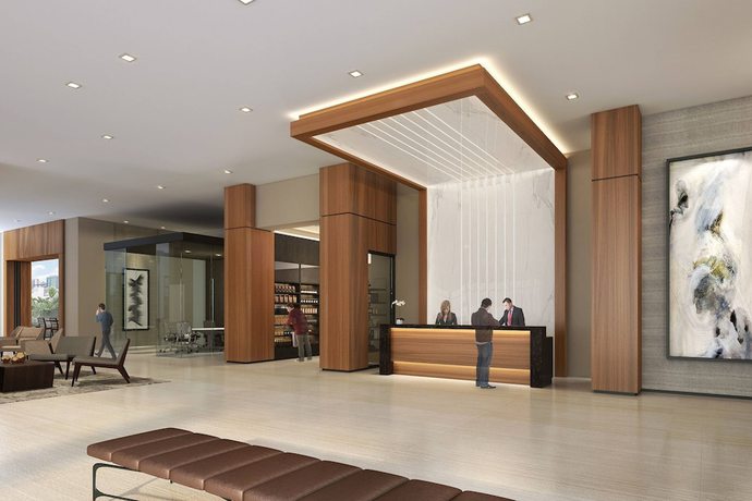 Imagen de los interiores del Hotel AC Hotel by Marriott Fort Lauderdale Airport. Foto 11