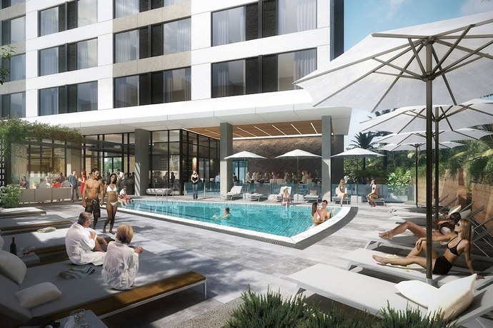 Imagen de la piscina del Hotel AC Hotel by Marriott Scottsdale North. Foto 14