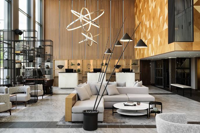 Imagen de los interiores del Hotel AC Hotel by Marriott Stockholm Ulriksdal. Foto 20