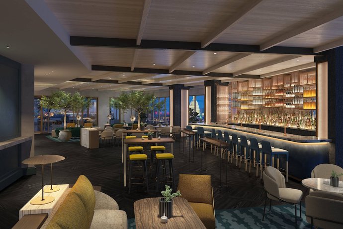 Imagen del bar/restaurante del Hotel AC Hotel by Marriott Washington DC Capitol Hill Navy Yard. Foto 3