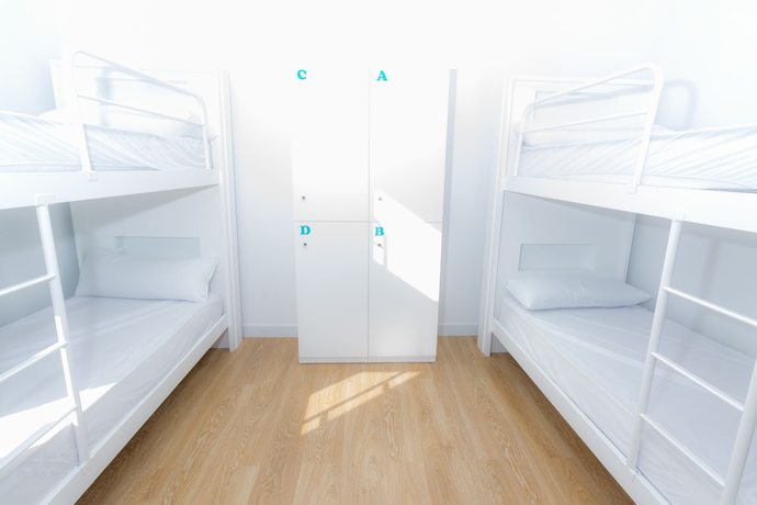 Imagen de la habitación del Hotel AD Hostel Tarragona. Foto 5