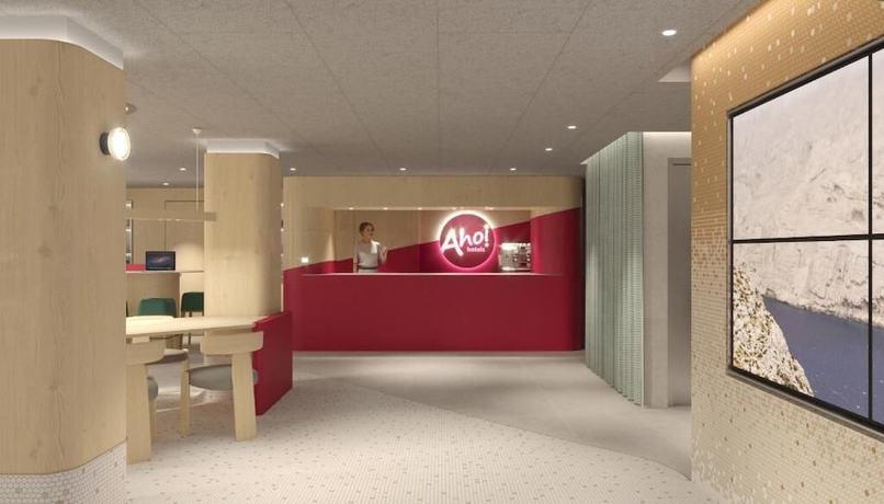 Imagen del bar/restaurante del Hotel AHOI! Urban Beach, Palma de Mallorca. Foto 4