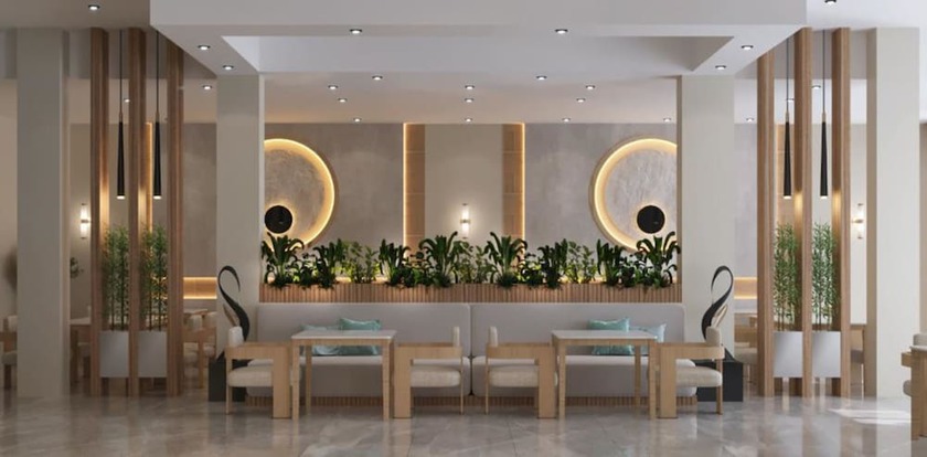 Imagen del bar/restaurante del Hotel AJIRA Resort Sahl Hasheesh. Foto 3