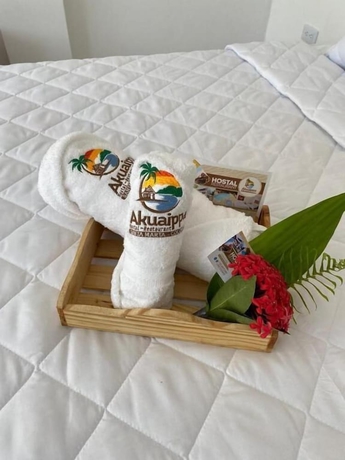 Imagen de la habitación del Hotel AKUAIPPA HOSTAL RESTAURANT. Foto 8