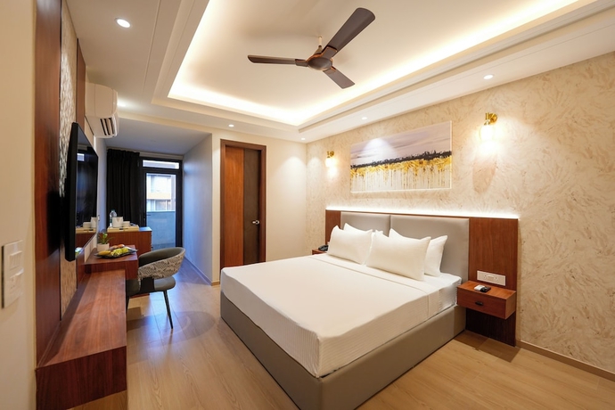 Imagen de la habitación del Hotel ALIVAA boutique DLF Cybercity Gurugram. Foto 1
