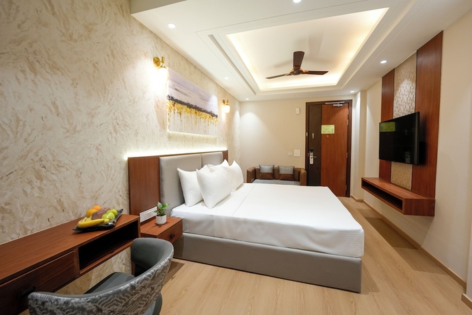Imagen de la habitación del Hotel ALIVAA boutique DLF Cybercity Gurugram. Foto 7