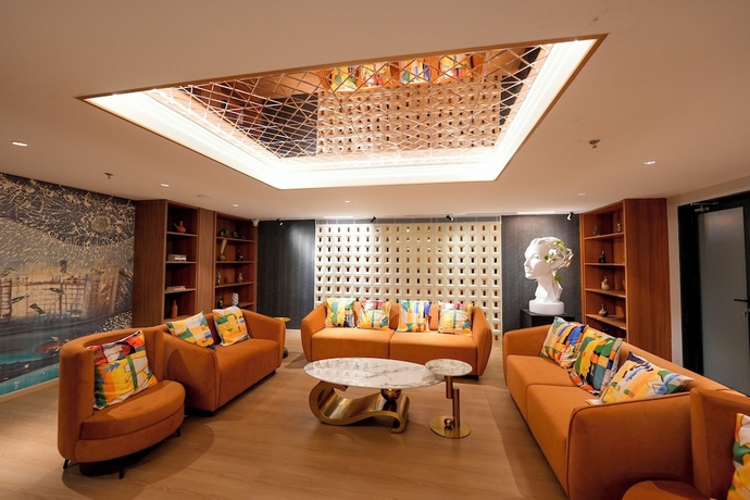 Imagen de los interiores del Hotel ALIVAA boutique DLF Cybercity Gurugram. Foto 16