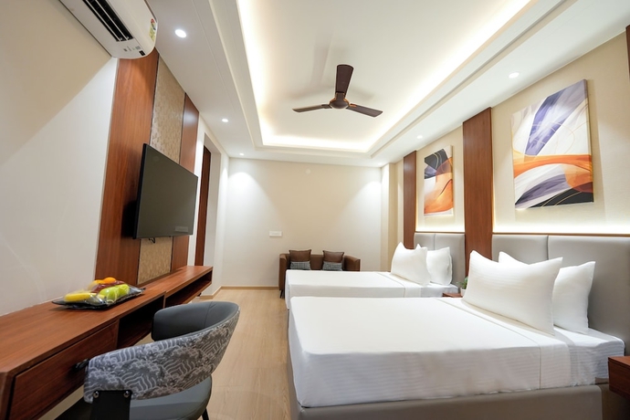 Imagen de la habitación del Hotel ALIVAA boutique DLF Cybercity Gurugram. Foto 9