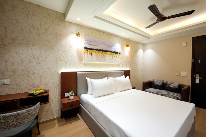 Imagen de la habitación del Hotel ALIVAA boutique DLF Cybercity Gurugram. Foto 12