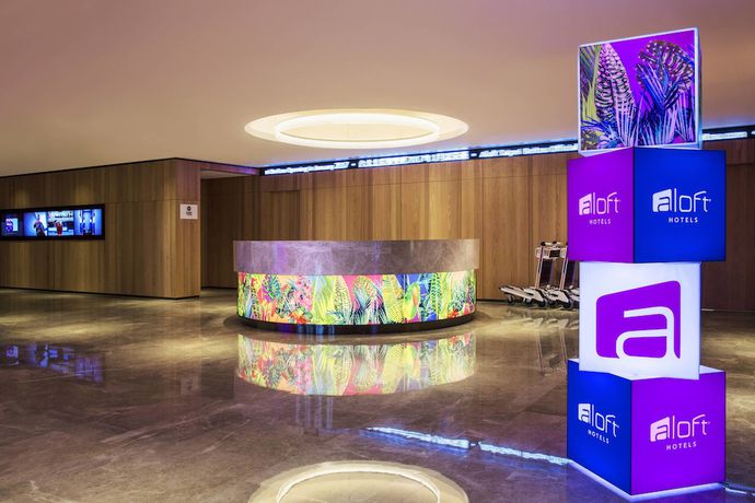 Imagen de los interiores del Hotel ALOFT TAIPEI BEITOU. Foto 20