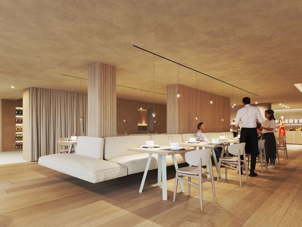 Imagen del bar/restaurante del Hotel AMA Stay. Foto 2