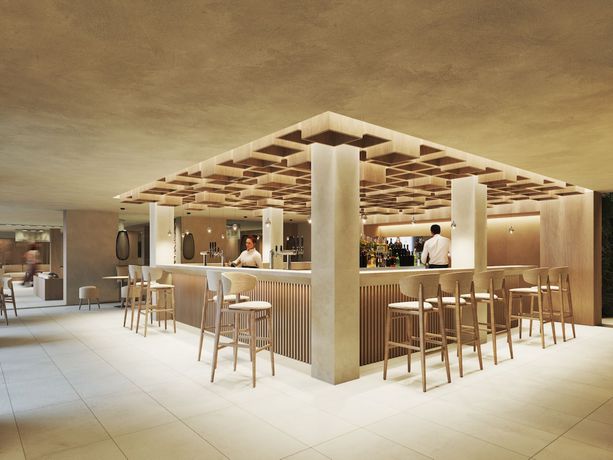 Imagen del bar/restaurante del Hotel AMA Stay. Foto 3