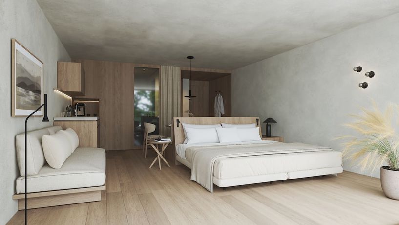 Imagen de la habitación del Hotel AMA Stay. Foto 5