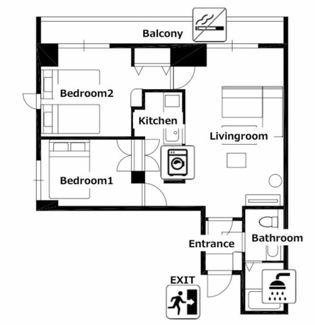 Imagen de la habitación del Hotel AMS Tower Nakajima. Foto 13