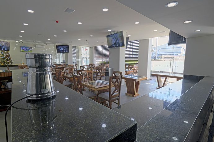 Imagen del bar/restaurante del Hotel ANB Aeropuerto Guadalajara. Foto 5