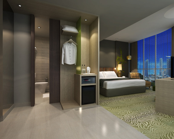 Imagen de la habitación del Hotel AONE Hotel. Foto 10