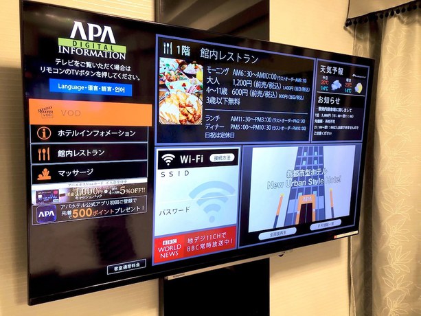 Imagen de la habitación del Hotel APA Hotel Hiroshima-Ekimae Ohashi. Foto 16