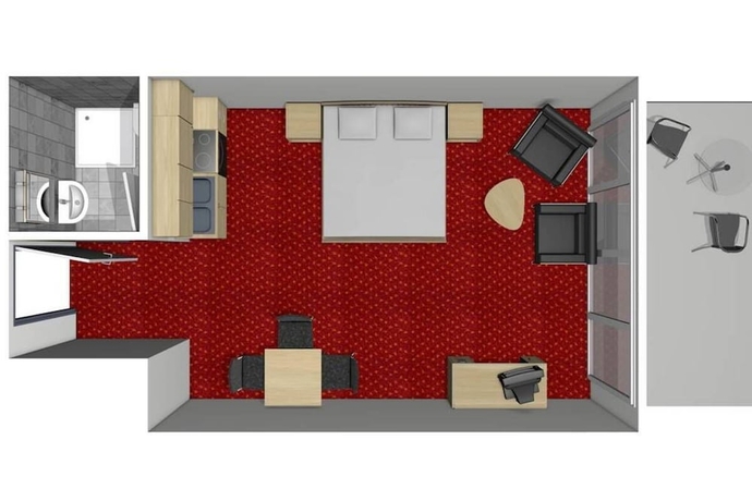 Imagen de la habitación del Hotel APART HOLIDAYS Morschach. Foto 13