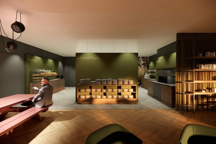 Imagen del bar/restaurante del Hotel ARCOTEL AQ Wien. Foto 13
