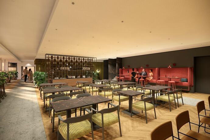 Imagen del bar/restaurante del Hotel ARCOTEL AQ Wien. Foto 14