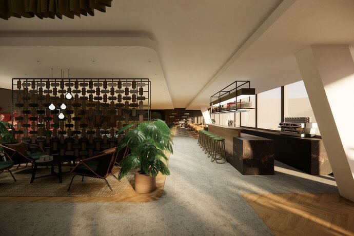 Imagen del bar/restaurante del Hotel ARCOTEL AQ Wien. Foto 17