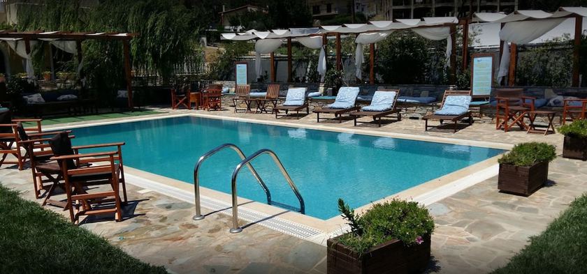 Imagen de la piscina del Hotel ARGO, Agii Apostoli. Foto 19
