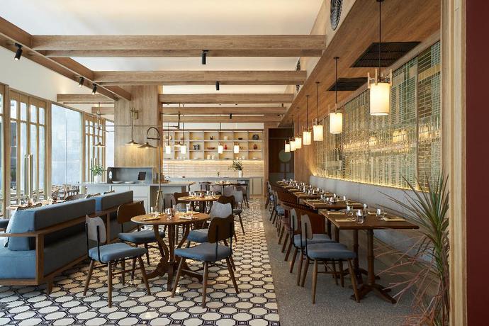 Imagen del bar/restaurante del Hotel ASAI BANGKOK CHINATOWN. Foto 5