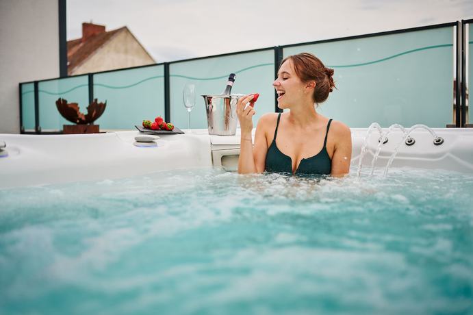 Imagen de la piscina del Hotel ASAM, Straubing. Foto 19
