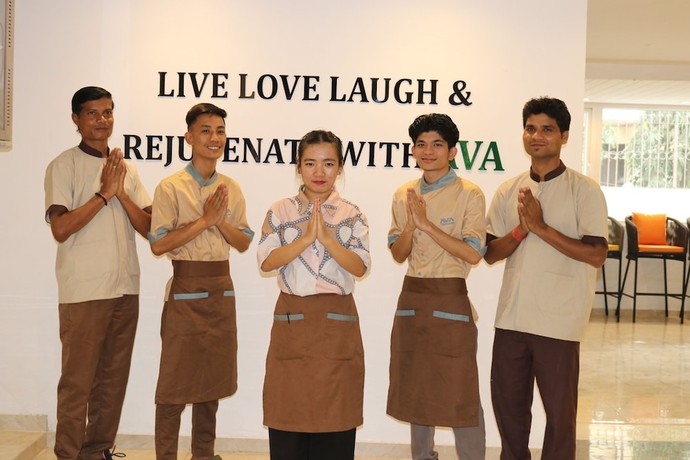 Imagen de los interiores del Hotel AVAs and Corporates Millennium City. Foto 19