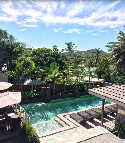Imagen de la piscina del Hotel Aabi's At Byron. Foto 40
