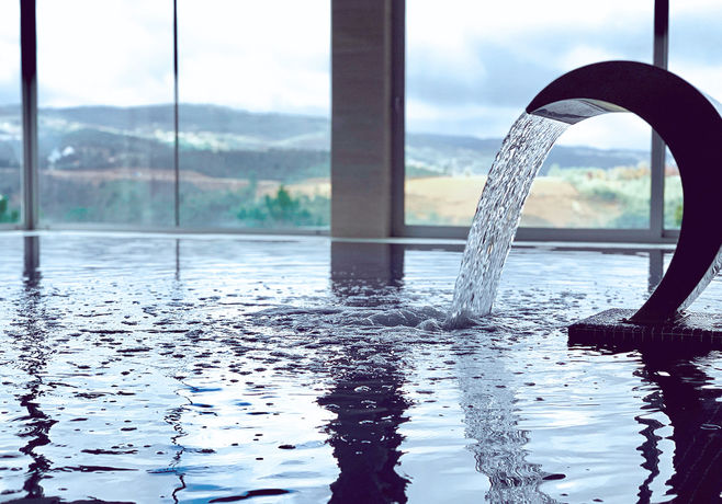 Imagen de la piscina del Hotel Água Hotels Mondim De Basto. Foto 21