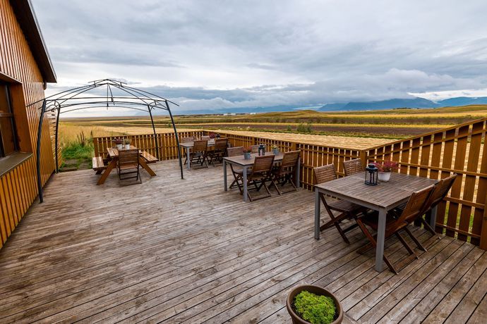 Imagen de la habitación del Hotel Árnanes Country. Foto 17