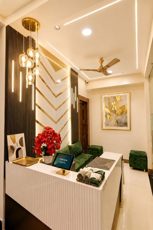 Imagen de los interiores del Hotel Aagman Palace - Near Mahakal Temple. Foto 16