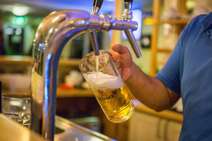 Imagen del bar/restaurante del Hotel A&O Berlin Hauptbahnhof. Foto 2