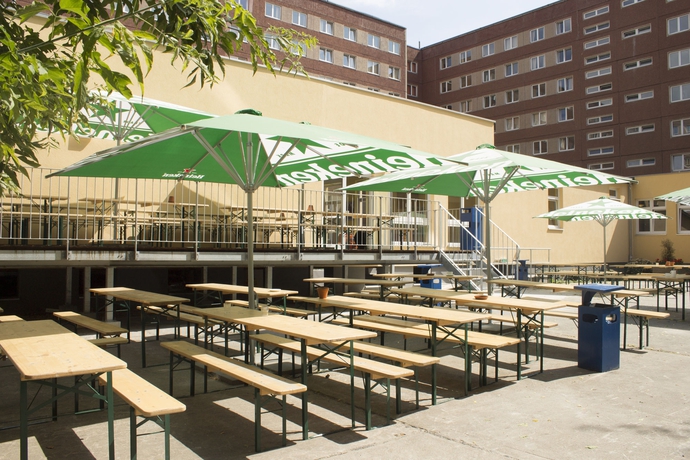 Imagen del bar/restaurante del Hotel A&O Berlin Mitte. Foto 6