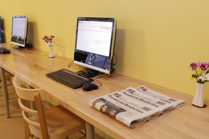 Imagen del bar/restaurante del Hotel Aando Frankfurt Galluswarte - Hostel. Foto 5