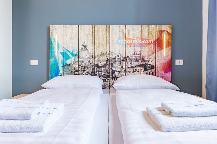 Imagen de la habitación del Hotel Aando Hostel Venezia Mestre. Foto 14