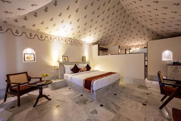 Imagen de la habitación del Hotel Aangan Resort Ranthambore. Foto 5