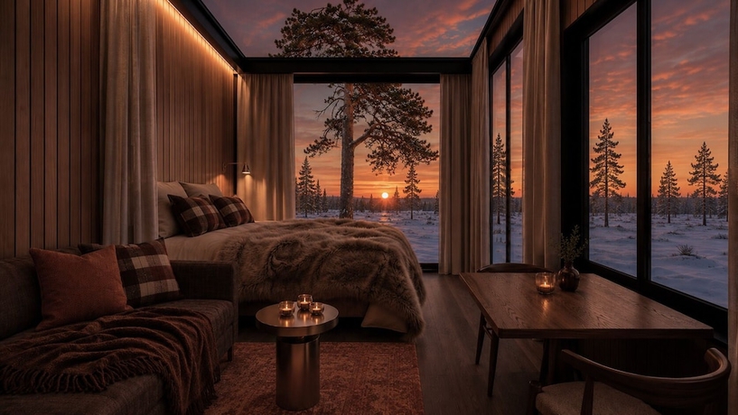Imagen de la habitación del Hotel Aava Glass Igloos. Foto 7