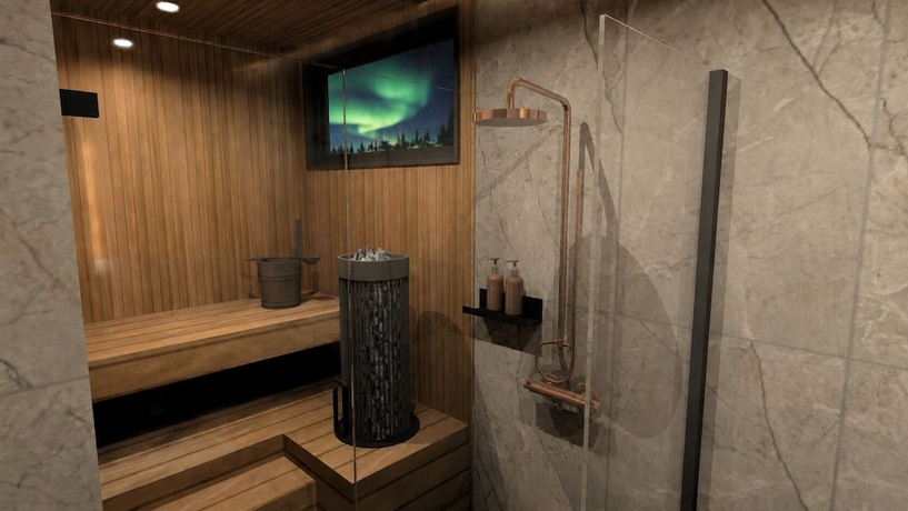 Imagen de la piscina del Hotel Aava Glass Igloos. Foto 15