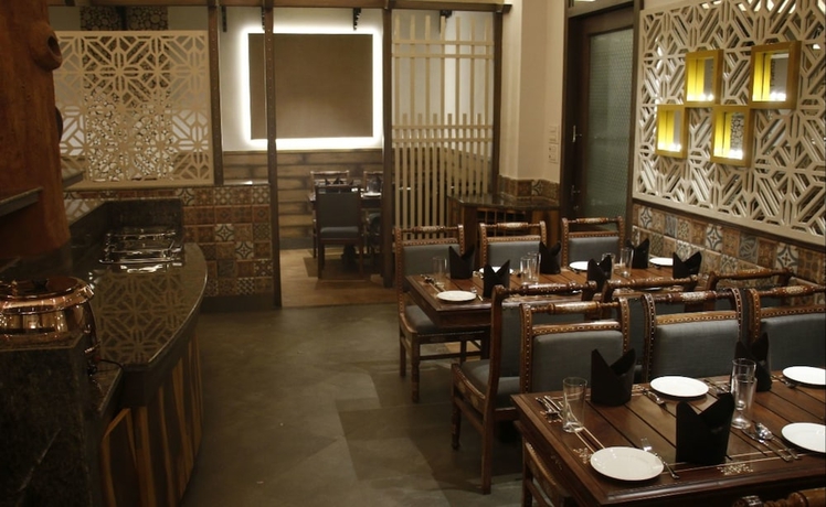 Imagen del bar/restaurante del Hotel Ab Clarks Inn Jalandhar. Foto 4