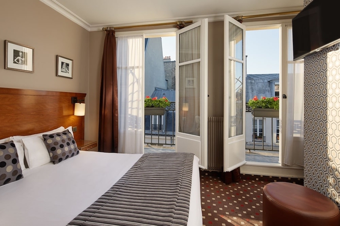 Imagen de la habitación del Hotel Abbatial Saint Germain. Foto 10