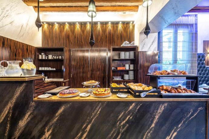 Imagen del bar/restaurante del Hotel Abbazia, Venecia. Foto 4