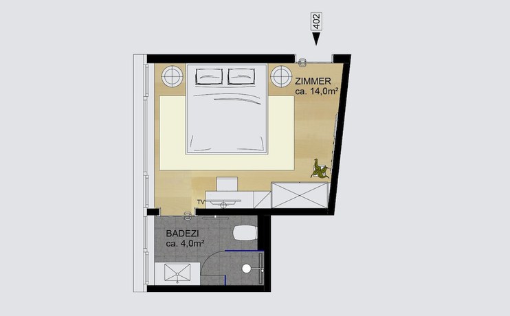 Imagen de la habitación del Hotel Abendrot by Alpeffects. Foto 8
