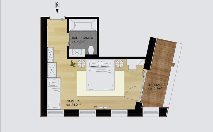 Imagen de la habitación del Hotel Abendrot by Alpeffects. Foto 9