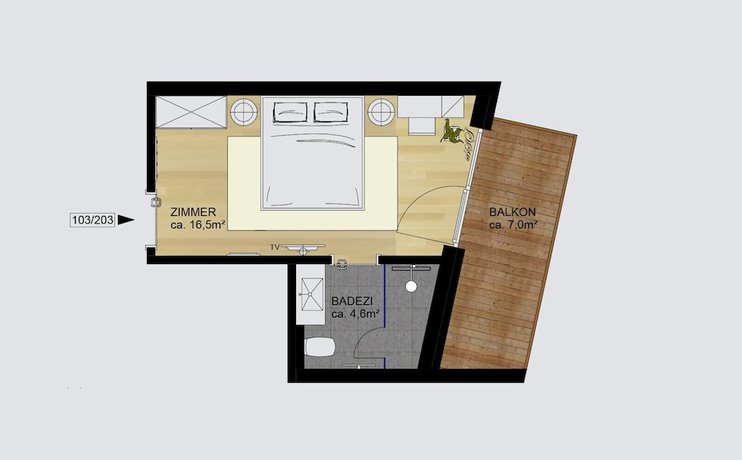 Imagen de la habitación del Hotel Abendrot by Alpeffects. Foto 13