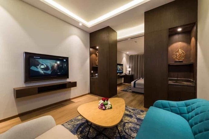 Imagen de la habitación del Hotel Aber Al Sahafa. Foto 11