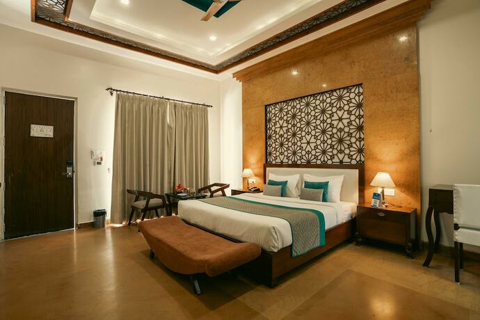 Imagen de la habitación del Hotel Abhyaran Resort Ranthambore. Foto 19