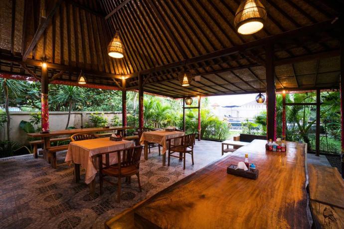 Imagen del bar/restaurante del Hotel Abian Huts Lembongan, Jungutbatu. Foto 6
