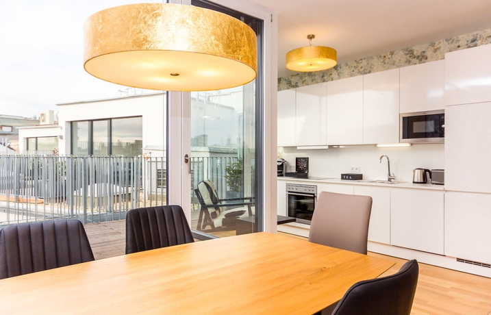 Imagen de la habitación del Hotel Abieshomes Serviced Apartments - Votivpark. Foto 5